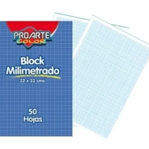 Block Milimetrado Proarte 3