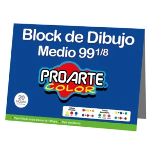 Block de Dibujo Medio 99 18 Proarte 2 Block de Dibujo N° 99 1/8