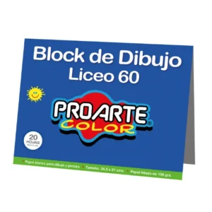 Block de Dibujo liceo 60 Proarte block de dibujo liceo 60