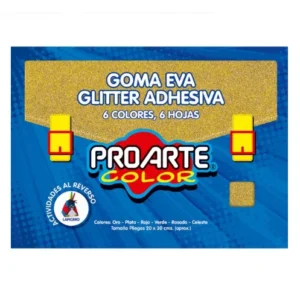 Goma eva Glitter Adhesiva